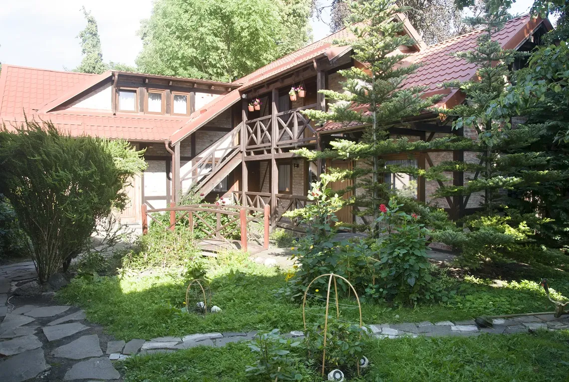 Внутренний дворик отеля Параисо